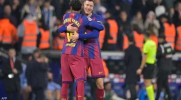 برشلونة يتجاوز إسبانيول بفوز صعب في مواجهة مثيرة ضمن الدوري الإسباني